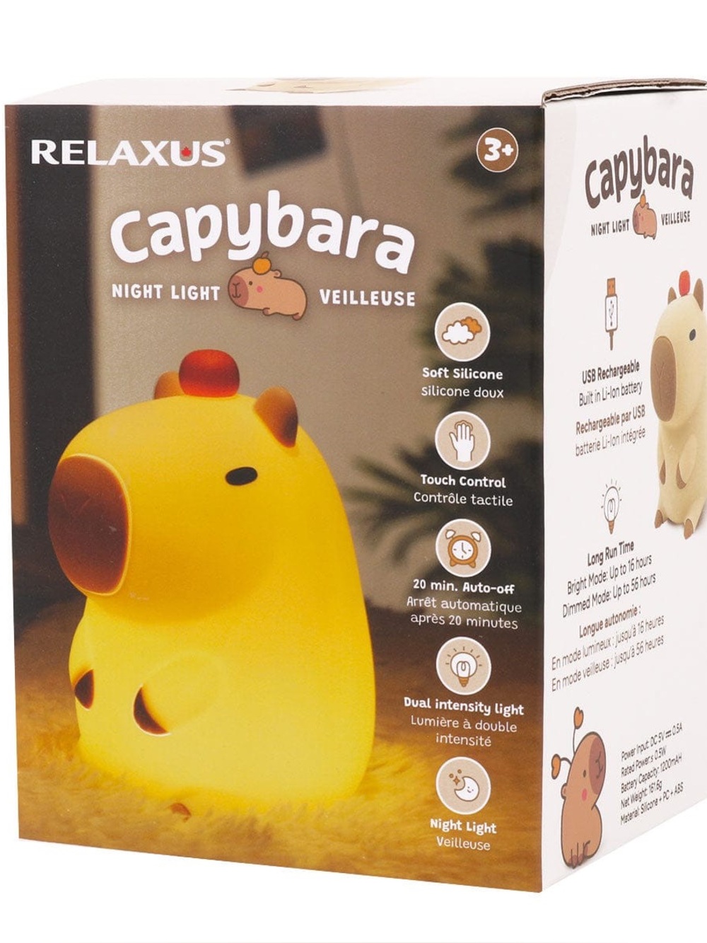 Capybara Night Light